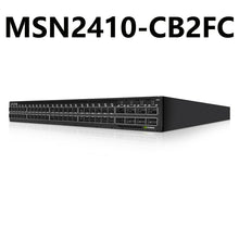 Загрузить изображение в средство просмотра галереи, Коммутатор NVIDIA Mellanox MSN2410-CB2FC Spectrum 25GbE/100GbE 1U с открытым Ethernet 
