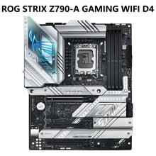 Load image into Gallery viewer, ASUS ROG STRIX Z790-A GAMING Wi-Fi 6E D4 LGA1700 Intel 13Th&amp;12Th Gen ATX Gaming Motherboard 16+1 Power Stages DDR4 4xM.2 Slots
