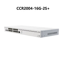 Charger l&#39;image dans la galerie, Mikrotik CCR2004-16G-2S+PC or CCR2004-16G-2S+ CCR2004 Series Router 16x Gigabit Ethernet Ports, 2x10G SFP+ Cages
