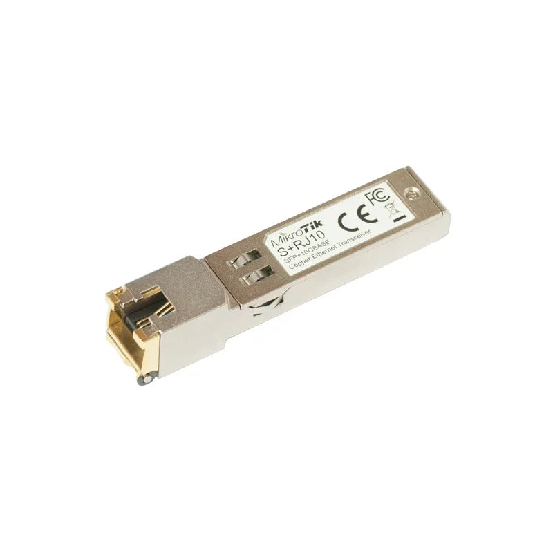 MikroTik S+RJ10 SFP+ 6-Speed RJ-45 Module For Up To 10 Gbps, Only 1 PCS