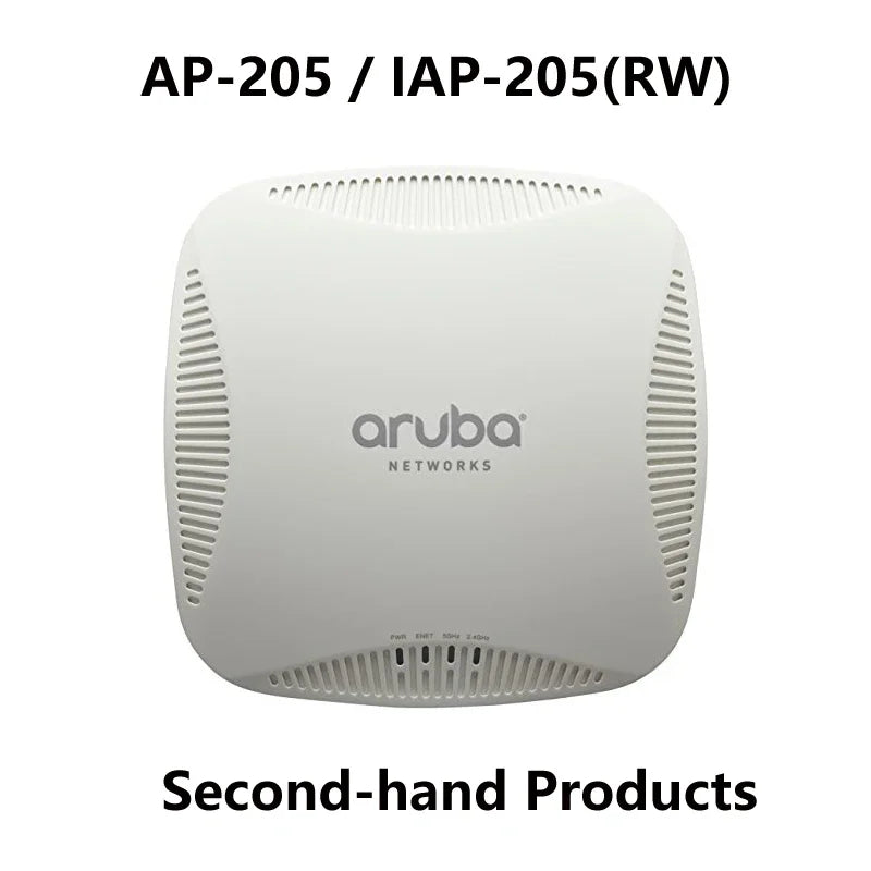 ARUBA Networks APIN0205 AP-205 / IAP-205(RW) 802.11AC WiFi 5 AP Dual Radio Integrated Antennas Wireless Access Point