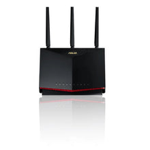 Indlæs billede til gallerivisning ASUS RT-AX86U PRO WiFi 6 Gaming Router PS5 Compatible AX5700 5700Mbps Dual Band 802.11ax,up 2500sq ft,35+ Devices Game VPN QoS
