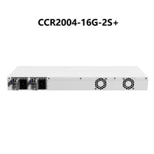 Загрузить изображение в средство просмотра галереи, Mikrotik CCR2004-16G-2S+PC или CCR2004-16G-2S+ Маршрутизатор серии CCR2004, 16 портов Gigabit Ethernet, 2 клетки 10G SFP+
