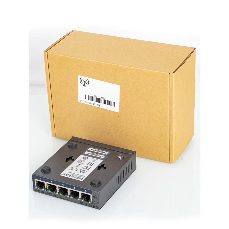 NETGEAR GS105E Network Switch ProSafe 5-Port Gigabit Ethernet Smart Managed Plus Switches