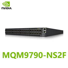 Afbeelding in Gallery-weergave laden, NVIDIA Mellanox MQM9790-NS2F Quantum 2 NDR InfiniBand Switch
