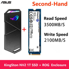 Lade das Bild in den Galerie-Viewer, ASUS ROG STRIX ARION External Hard Disk M.2 NVMe SSD Enclosure USB3.2 GEN2 Type-C, Fits PCIe 2280/2260/2242/2230 M/M+B Key
