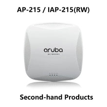 Kép betöltése a galériamegjelenítőbe: Aruba Networks APIN0215 AP-215 IAP-215(RW) 802.11AC WiFi 5 AP Dual Radio Integrated Antennas Wireless Access Point Wi-Fi
