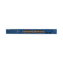 Load image into Gallery viewer, NETGEAR GS724Tv4 Smart Switch 24-Port Gigabit Ethernet Smart Switch with 2 Dedicated SFP Ports
