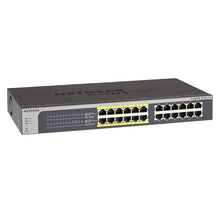 Kép betöltése a galériamegjelenítőbe: NETGEAR  JGS524PE 24-Port Gigabit Ethernet Smart Managed Plus PoE Switch With 12 x PoE 100W Desktop Rackmount ProSAFE
