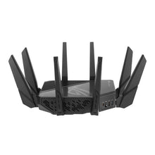 Charger l&#39;image dans la galerie, ASUS GT-AX11000 PRO Tri-band WiFi 6 Gaming Router World&#39;s first 1x10G &amp; 1x2.5G WAN/LAN gaming port DFS, 2G quad-core Processor
