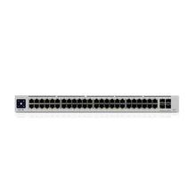 Lade das Bild in den Galerie-Viewer, UBIQUITI USW-Pro-48-PoE Layer 3 Switch Pro 48 Port PoE (40 x GbE PoE+, 8 x GbE, PoE++) 600W, 4x10G SFP+ ports, 176 Gbps Capacity
