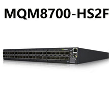 Load image into Gallery viewer, NVIDIA Mellanox MQM8700-HS2F Quantum HDR InfiniBand Switch 1U 40 x HDR 200Gb/s Ports 16Tb/s Aggregate Switch Throughput
