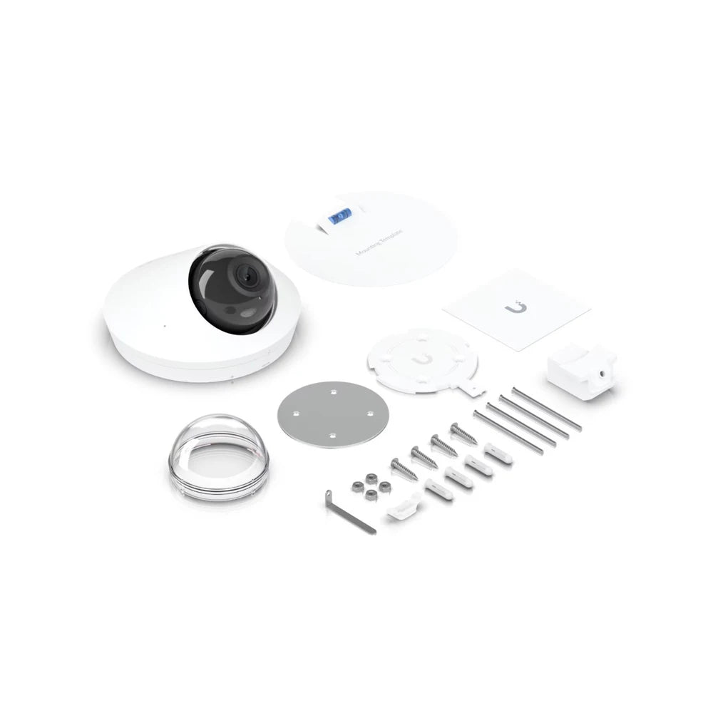 UBIQUITI UVC-G5-Dome G5 Dome Camera Next-gen 2K (4MP) HD PoE Ceiling Camera Enhanced Dynamic Range Low-Light Performance 9M 30Ft