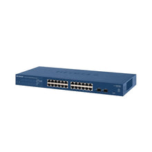 Загрузить изображение в средство просмотра галереи, Интеллектуальный коммутатор NETGEAR GS724Tv4 24-портовый интеллектуальный коммутатор Gigabit Ethernet с 2 выделенными портами SFP 
