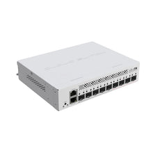 Afbeelding in Gallery-weergave laden, MikroTik CRS310-1G-5S-4S+IN Switch With Five 1G SFP Ports, Four 10G SFP+ Ports, Offloaded VLAN- Filtering, Layer-3 Routing
