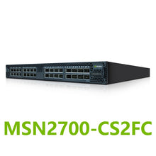 Cargar imagen en el visor de la galería, NVIDIA Mellanox MSN2700-CS2FC Spectrum 100GbE 1U Conmutador Ethernet abierto 32 postes de 100GbE 
