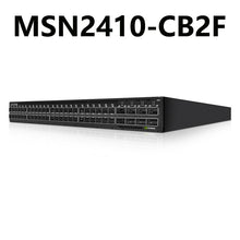 Kép betöltése a galériamegjelenítőbe: NVIDIA Mellanox MSN2410-CB2F Spectrum 25GbE/100GbE 1U Open Ethernet Switch
