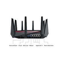 이미지를 갤러리 뷰어에 로드 , ASUS RT-AC5300 AC5300 WiFi Gaming Router Tri-Band 5330 Mbps MU-MIMO AiMesh For Mesh Wifi System
