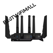 Load image into Gallery viewer, ASUS GT-BE96 BE19000 Tri-Band WiFi 7 Router Support New 320MHz Bandwidth 4096-QAM Multi-Link Operation MLO Dual 10G Ports VPN
