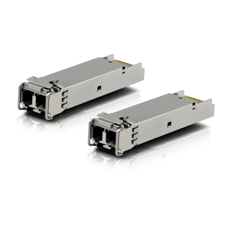 UBIQUITI UF-MM-1G SFP Modules 1.25 Gbps Cabling For 550M UFiber Modules And LC Multi-Mode Fiber Cabling 2 Packs