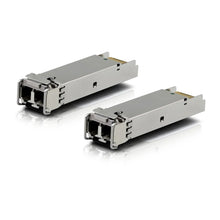 Load image into Gallery viewer, UBIQUITI UF-MM-1G SFP Modules 1.25 Gbps Cabling For 550M UFiber Modules And LC Multi-Mode Fiber Cabling 2 Packs
