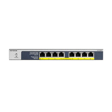 画像をギャラリービューアに読み込む, NETGEAR GS108PP 8-Port Gigabit Ethernet High-power PoE+ Unmanaged Switch with FlexPoE (123W)
