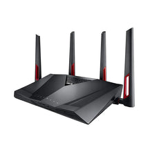 Ladda upp bild till gallerivisning, ASUS RT-AC88U AC3100 TOP 5 Best Gaming 4K Router VPN Client 802.11ac 3167Mbps MU-MIMO 2.4 GHz/5 GHz 8x1000Mbps
