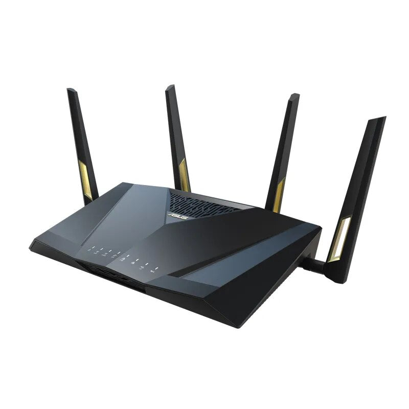 ASUS RT-AX88U PRO WiFi 6 Router AX6000 6Gbps, banda dual, puertos duales 2.5G, MU-MIMO y OFDMA, AiMesh para todo el hogar y AiProtection