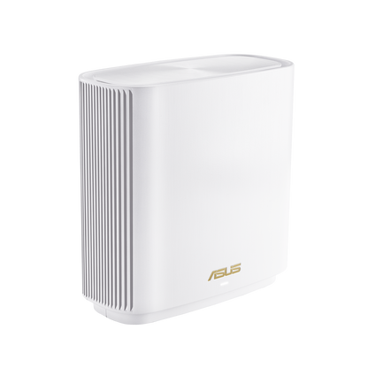 ASUS ZenWiFi ET8 WiFi 6E Router, New 6 GHz Frequency Band, 5 GHz and 2.4 GHz Bands, 6600 Mbps, 1Pack For 2750 Sq.ft. 4+ Rooms