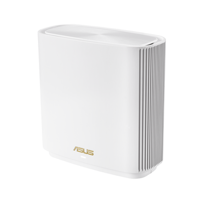 ASUS ZenWiFi ET8 WiFi 6E Router, New 6 GHz Frequency Band, 5 GHz and 2.4 GHz Bands, 6600 Mbps, 1Pack For 2750 Sq.ft. 4+ Rooms